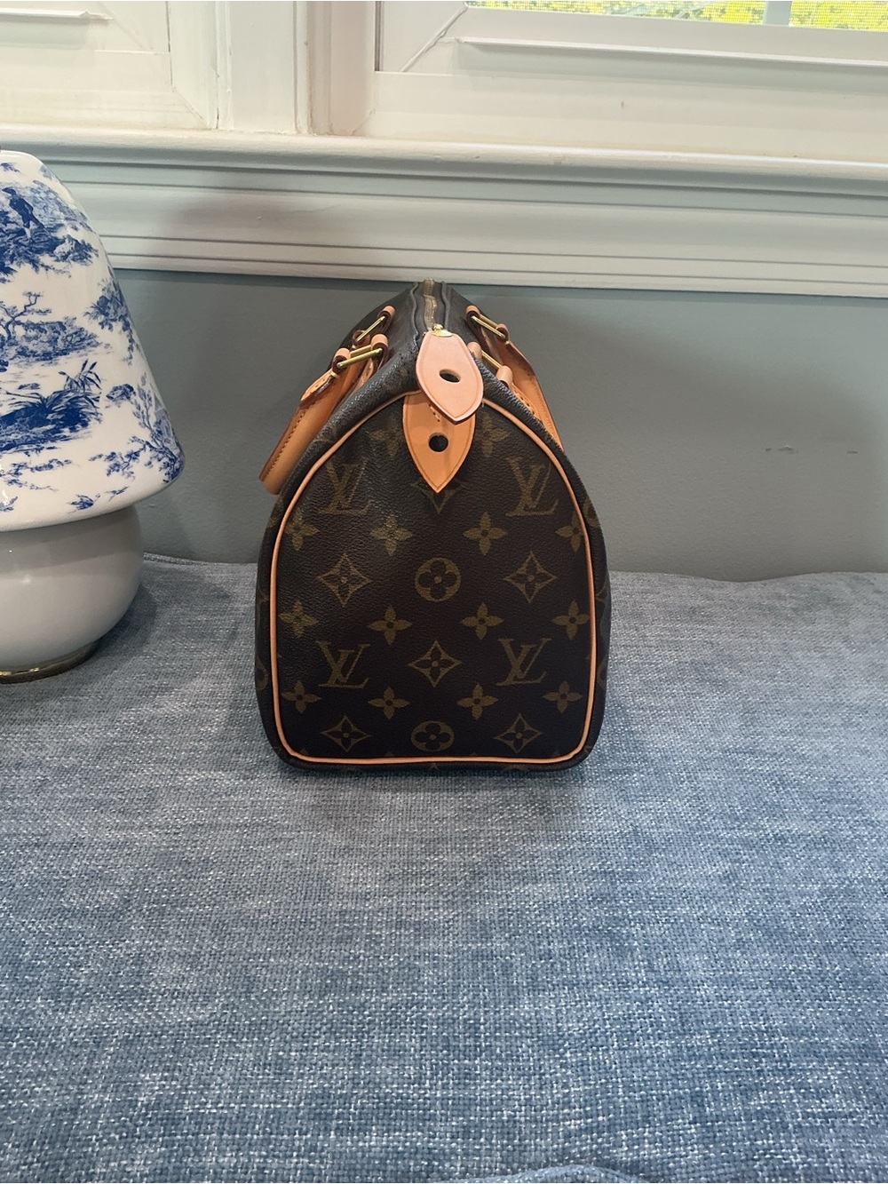 Louis Vuitton Vintage Speedy 25 Monogram | New Vachetta | COA - Picture 5 of 12